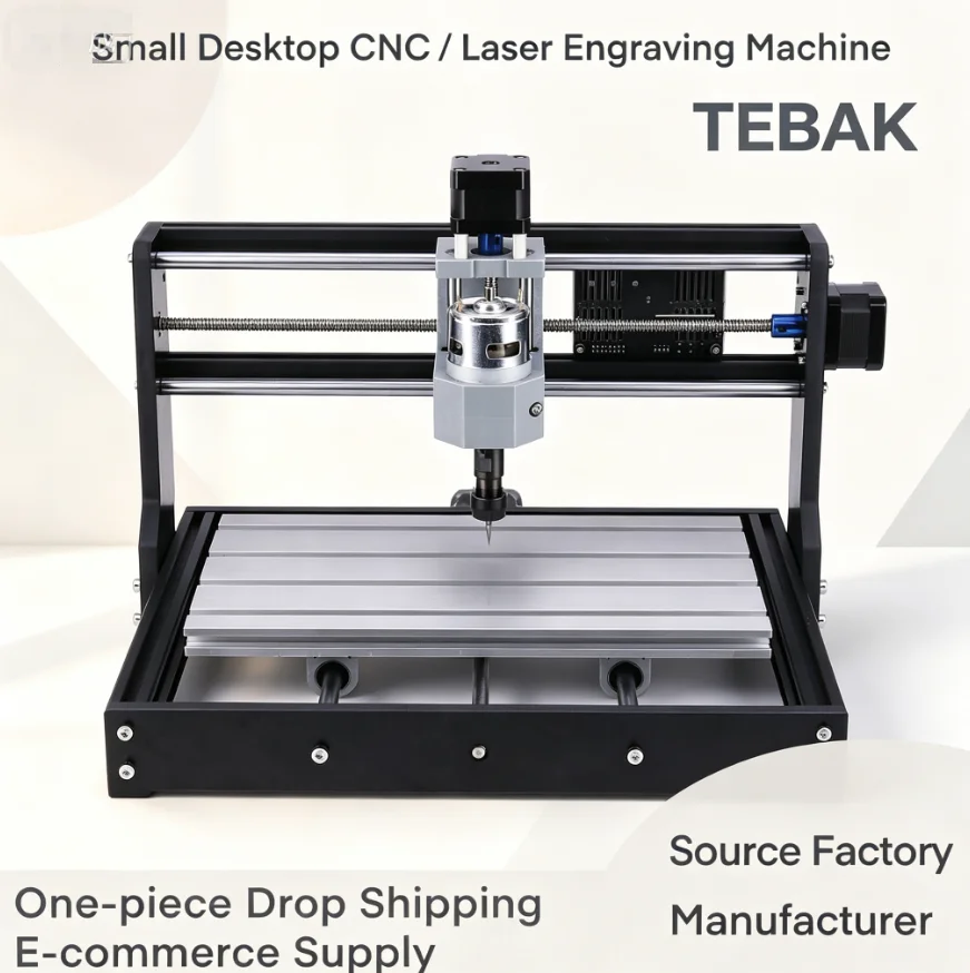 TEBAK Cnc 3018 Pro  Wood Router Wooden Designer Engraver Machine