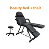 Lit de beauté noir + Fauteuil