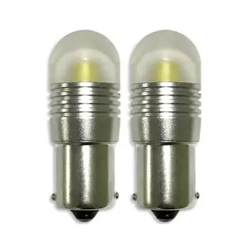 BA15-3D 5.3W 530LM Automotive Glass Bulb 360° 9-40V PC Cover Dual Polarity BA15S
