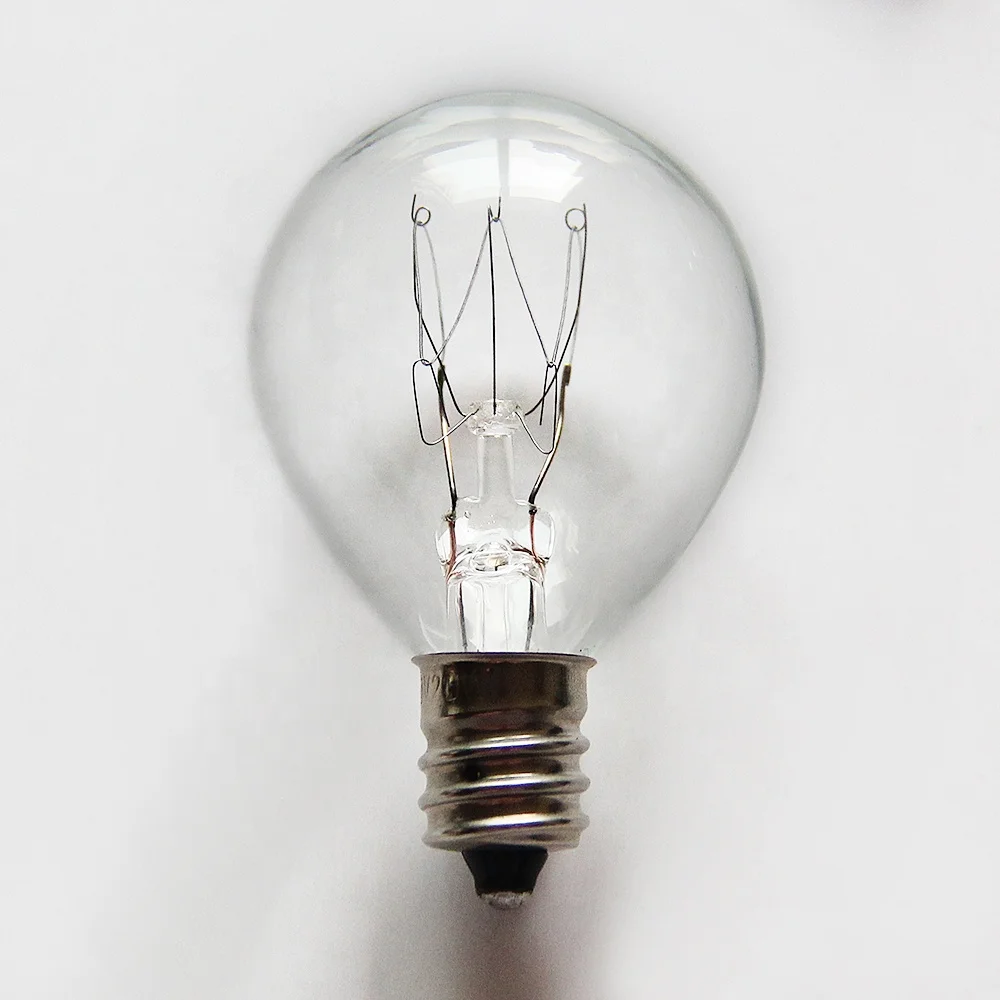 S11 G35 BA15D Incandescent Light Bulb Edison Bulbs 24V-75V Range Clear Colors Glass Material