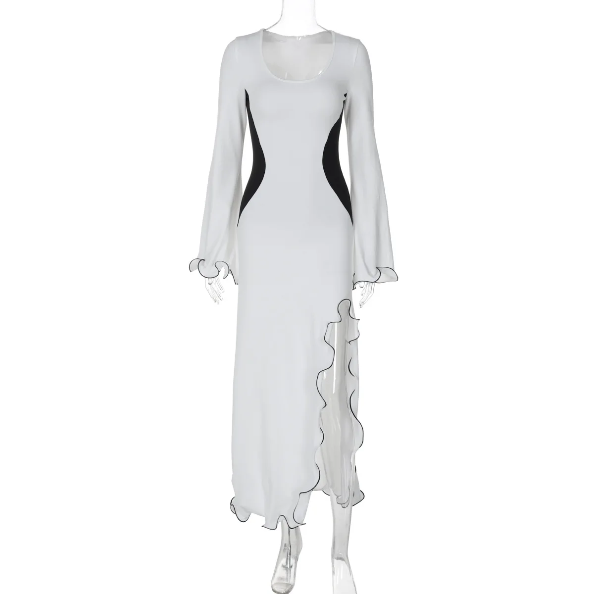 slim fit dress slacks The Floral Lace Dress main image 0