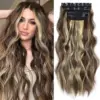 86h10-blonde highlighted medium brown