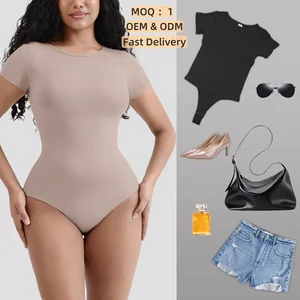 Custom Bodycon Women Skinny Solid Sexy Bodysuits for Women Yoga Workout Romper Workout Jumpsuit Thong Bodysuit