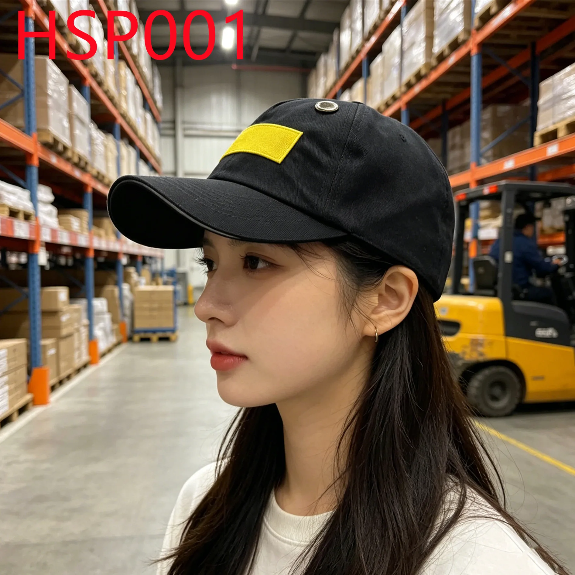 YYR,Automotive Industry Impact Resistance Safety Helmet for Sale Freight Work Durable ABS Shell Black Security Bump Cap HSP001