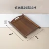 Dark brown angled tray 36*25*3