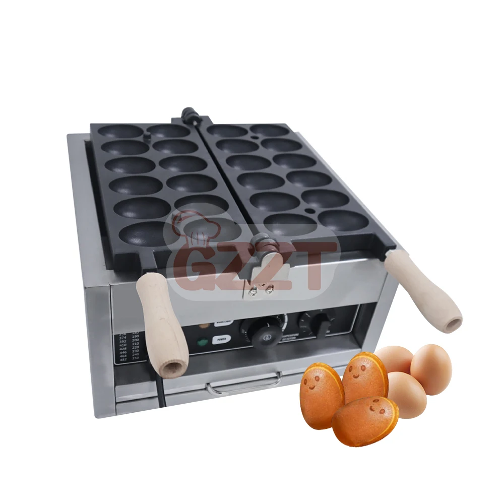 12 Holes Succulent Smiling Face Egg Baking Waffle Maker Electric Smile  Goose Egg Shaped Waffle Cake Makers Making Machine - AliExpress