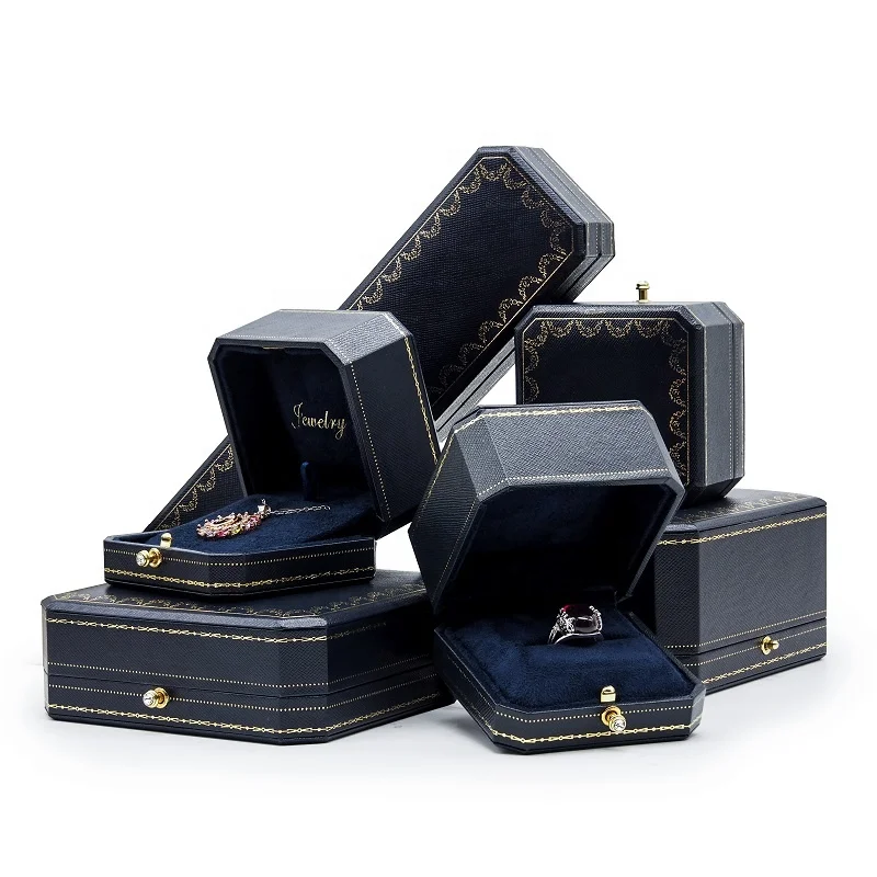 Custom logo Luxury Jewelry Packaging Jewel Storage Bracelet Gift Box Jewellery Ring Bangle Package Necklace Boxes