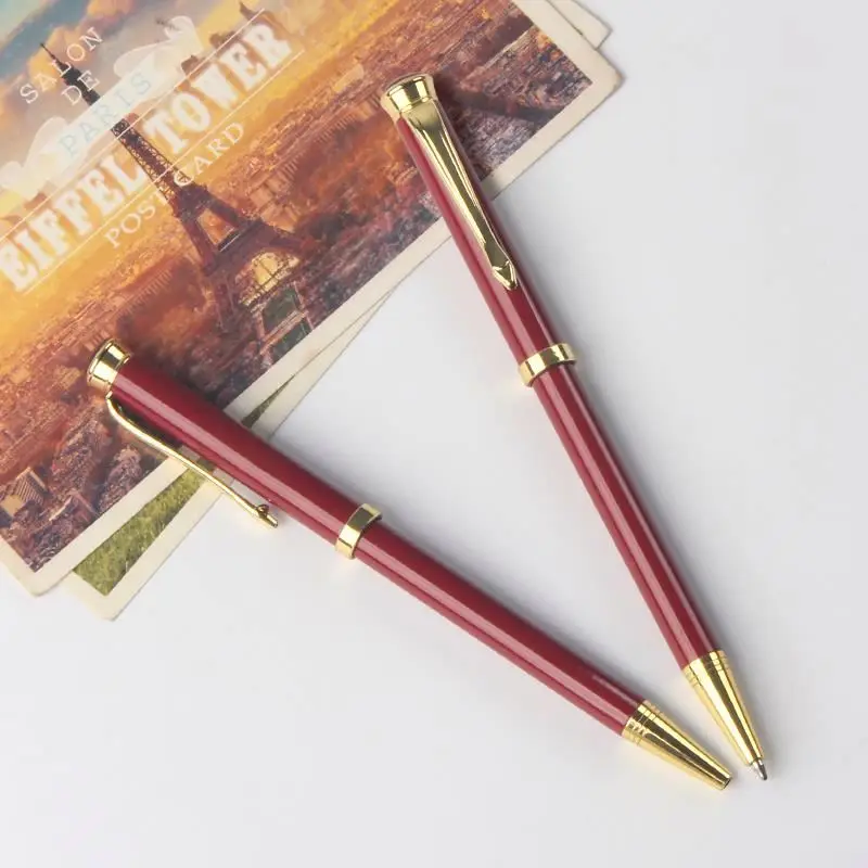 Slim Metal Pen Price  Refllls Cross Shape Pen for Hotel Pen Nice Quality
