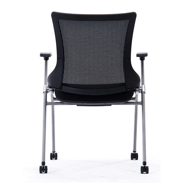 Office Chair Simple Mesh Folding Office Chair With Wheels manufacture