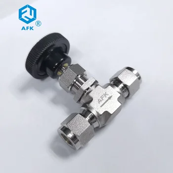 Verstellbares Nadelventil Aus 304 Edelstahl – Ferrule-Typ, 6,4 MPa Druck, Für Öl, Wasser & Gas, Rohre 3/4/6/8/10/12 Mm Verstellbares Nadelventil Aus 304 Edelstahl – Ferrule-Typ, 6,4 MPa Druck, Für Öl, Wasser & Gas, Rohre 3/4/6/8/10/12 Mm