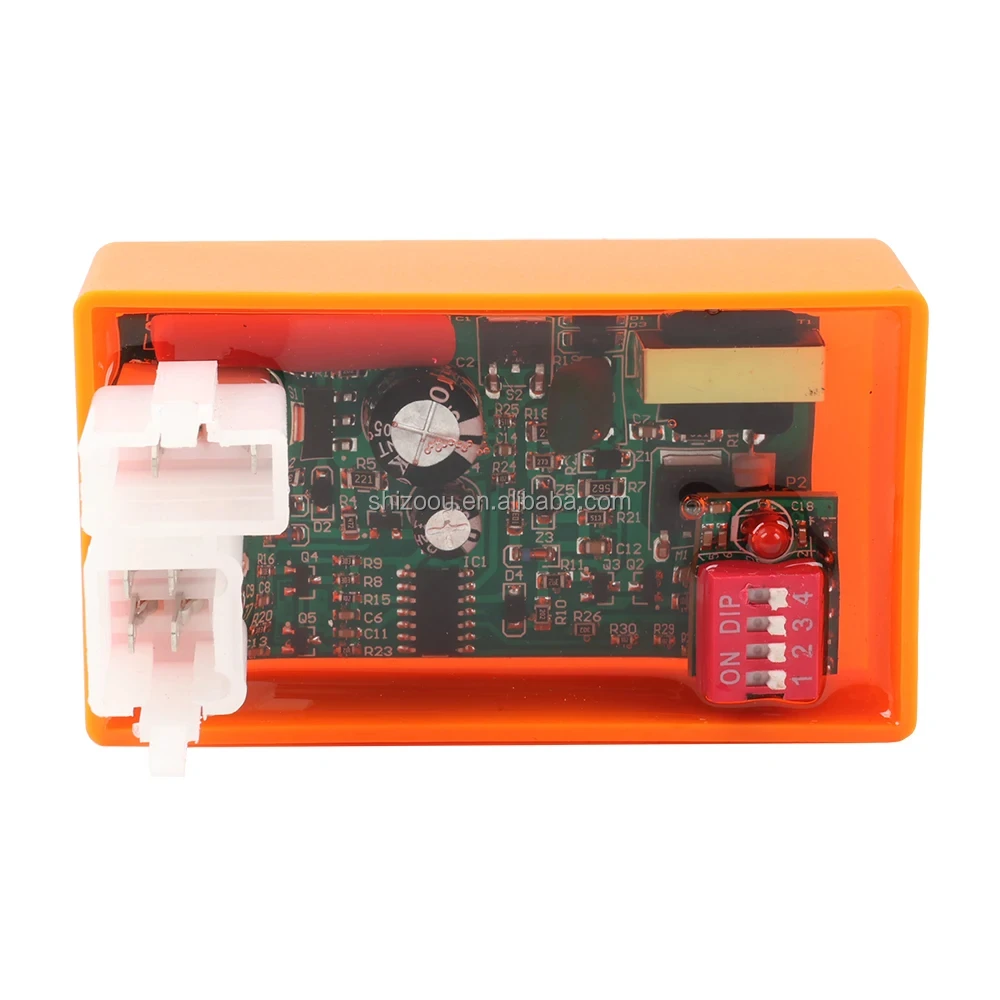 Racing CDI Programmable CDI for Motorcycle Ignition System 6 Pin DC CDI Box DIP Switch for CG200 FT 180 200 CG 150 200 RT 250