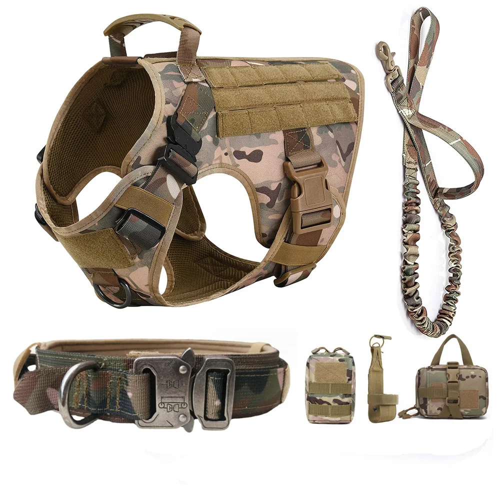 Hanyang Oem Custom Tactical Dog Harness No Pull Adjustable Reflective ...