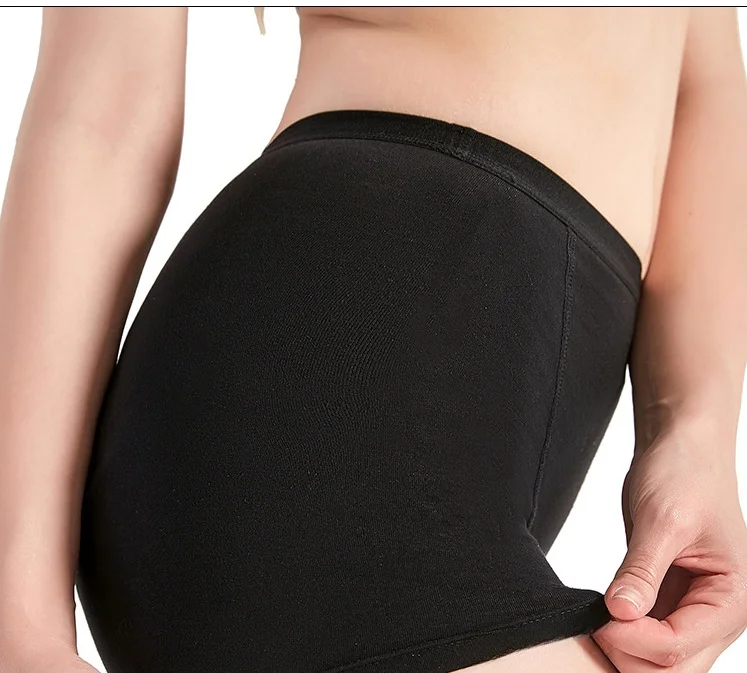 Cotton period boyshort front view