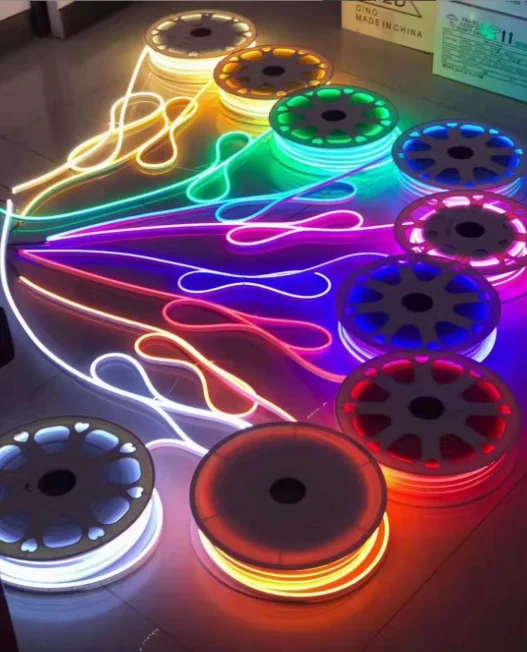 Led Neon Strip 12v Different Colors Available Silicone Led Neon Flex