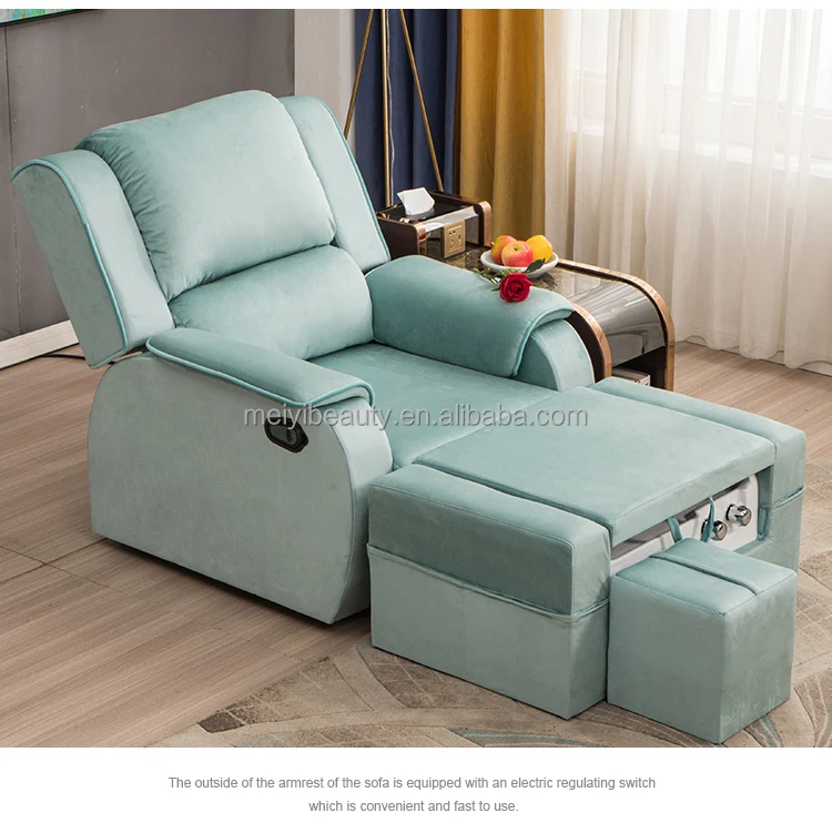 Modern Foot Spa Chair Pedicure Manicure Chair Nail Furniture Set