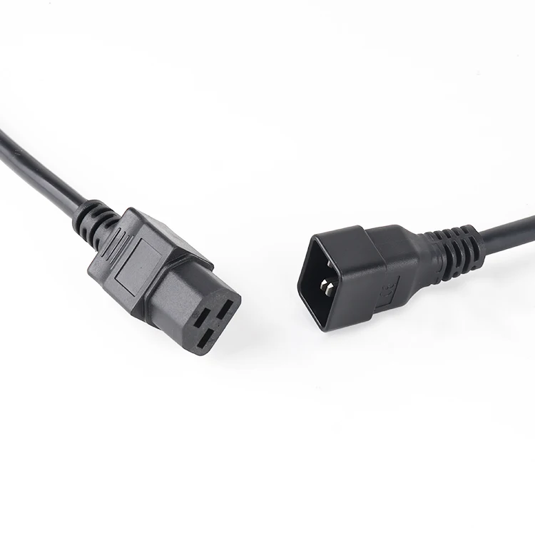 Wholesale Factory Price High Quality Male to Female IEC C20 C21 PDU/UPS Extension Cord supplier