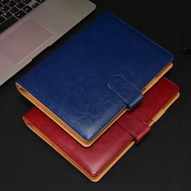 Блокнот формата A5 B5 в твердой обложке спиральный деловой блокнот с индивидуальным логотипом и принтом из искусственной кожи