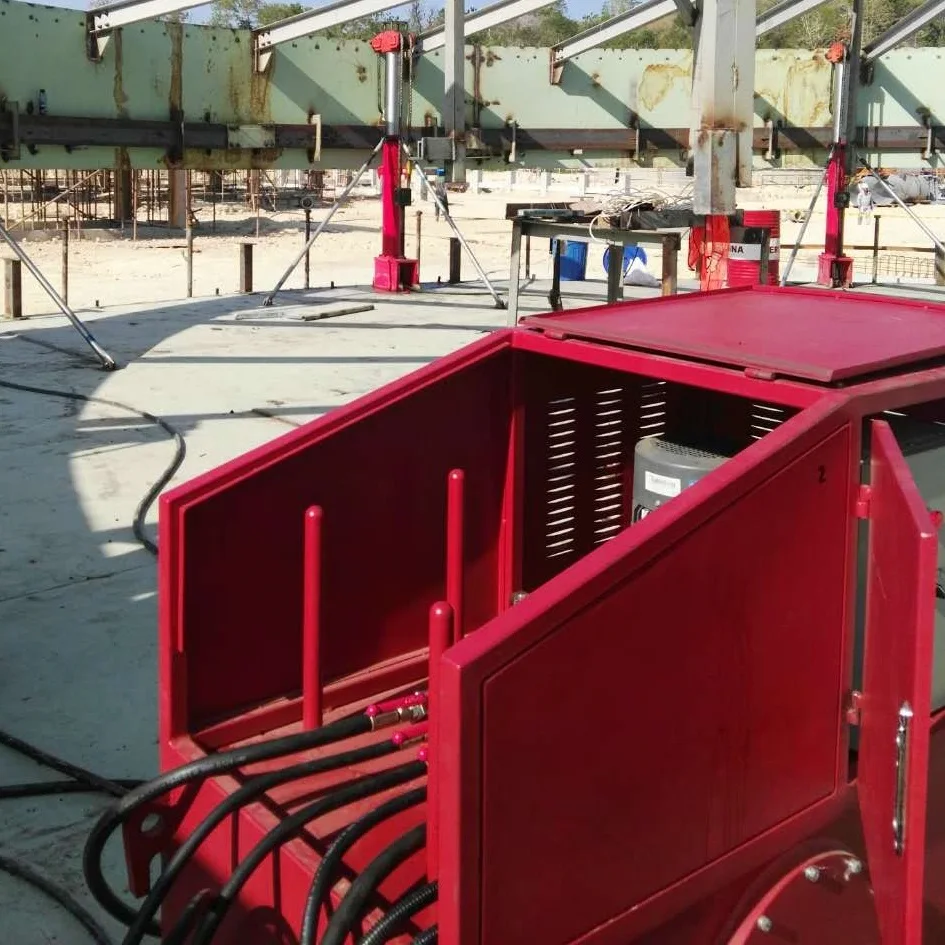 Automatic Hydraulic Jacking System for Tank Construction in Middle East and Southeast Asia Stock Available