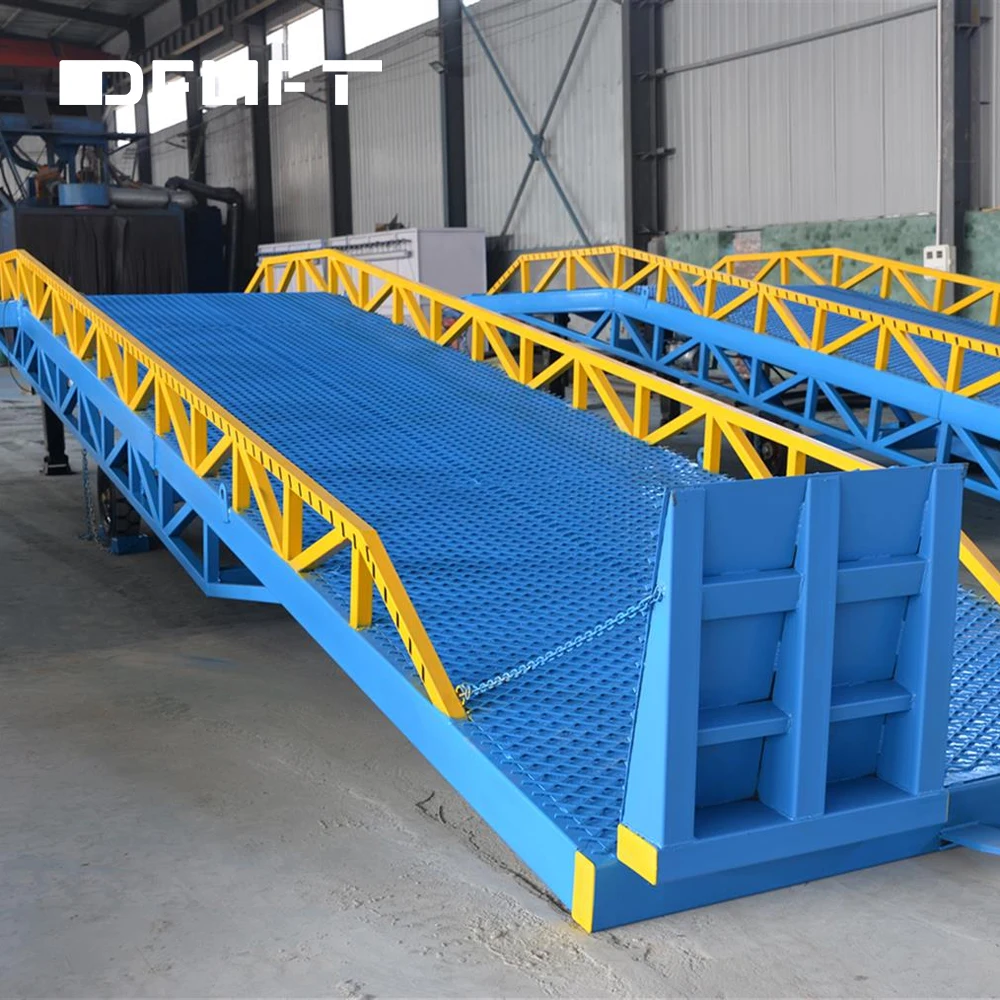 DFLIFT Factory Mobile Loading Container Ramp 10000kg
