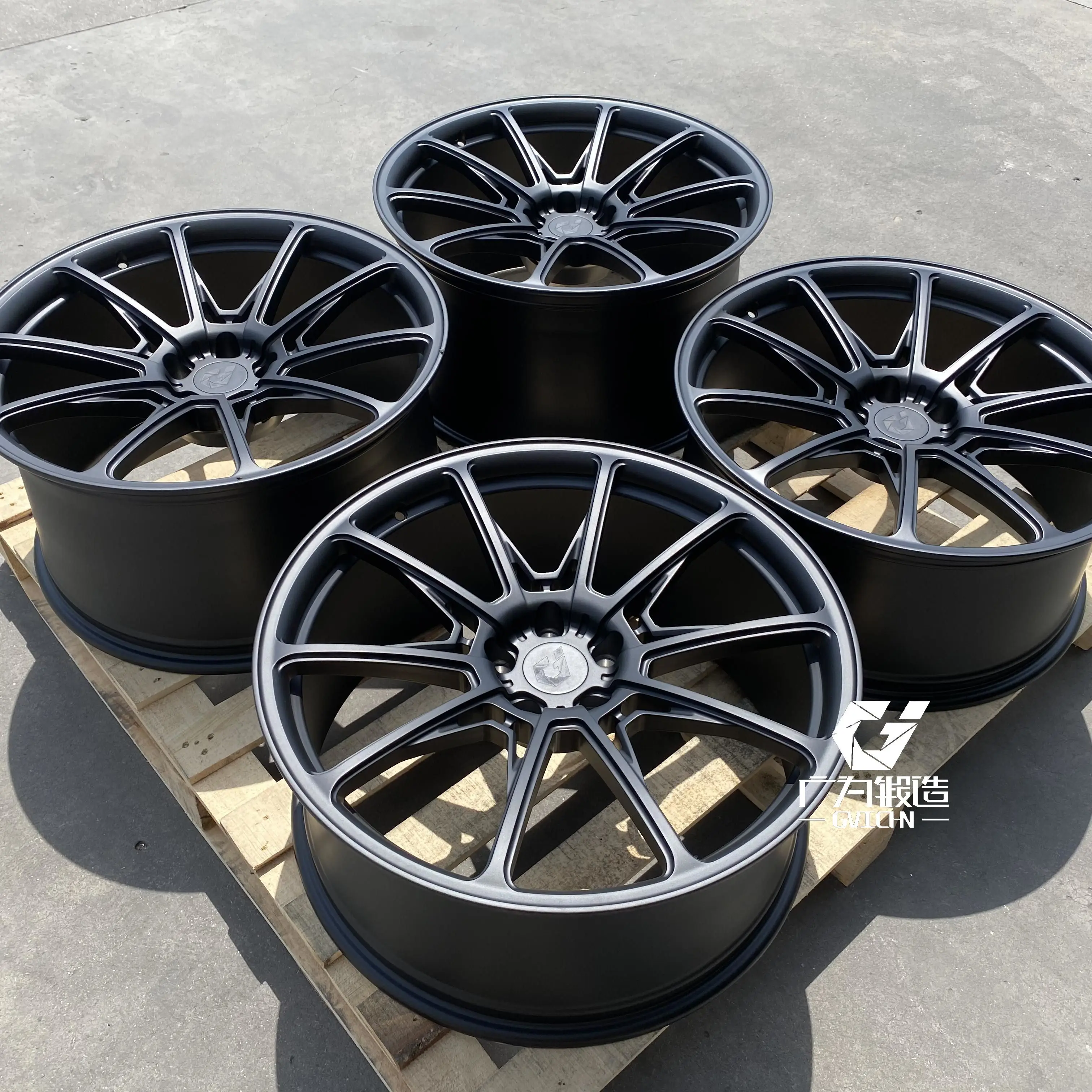 GVICHN Custom 16 17 18 19 20 21 22 inch Forged 6061 T6 Alloy Wheel Rim 5x112 5x114.3 5x120 Concave Racing Passenger Car Wheels