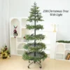 Árbol de Navidad de 2,1 m con luces