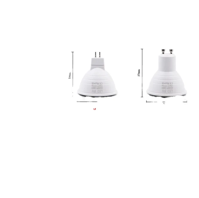 AURAGLOW LED GU10 7W Spots – Hell & Energiesparend, Tageslichtweiß 6500K, 4er Pack