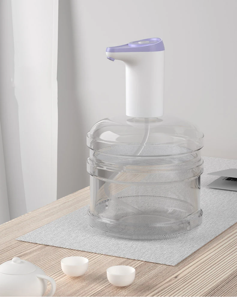 2024 Popular Automatic Portable Rechargeable Home Usb Humanized Tilt Outward Faucet Drinking Water Dispenser Pump