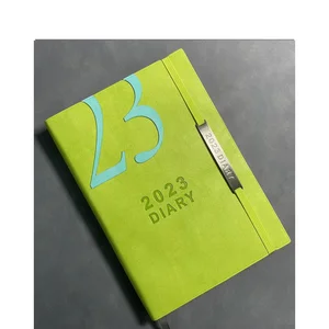 365 A5 Leather Journal Sheets Customizable 2026 Daily Diary Planner School Supplies with Custom Logo DO LIST Printed Notebooks