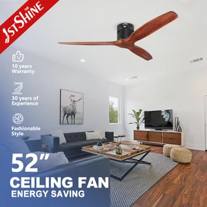1stshine Ceiling Fan Apartment DC Motor Inverter Customize High Quality Flush Mount Ceiling Fan