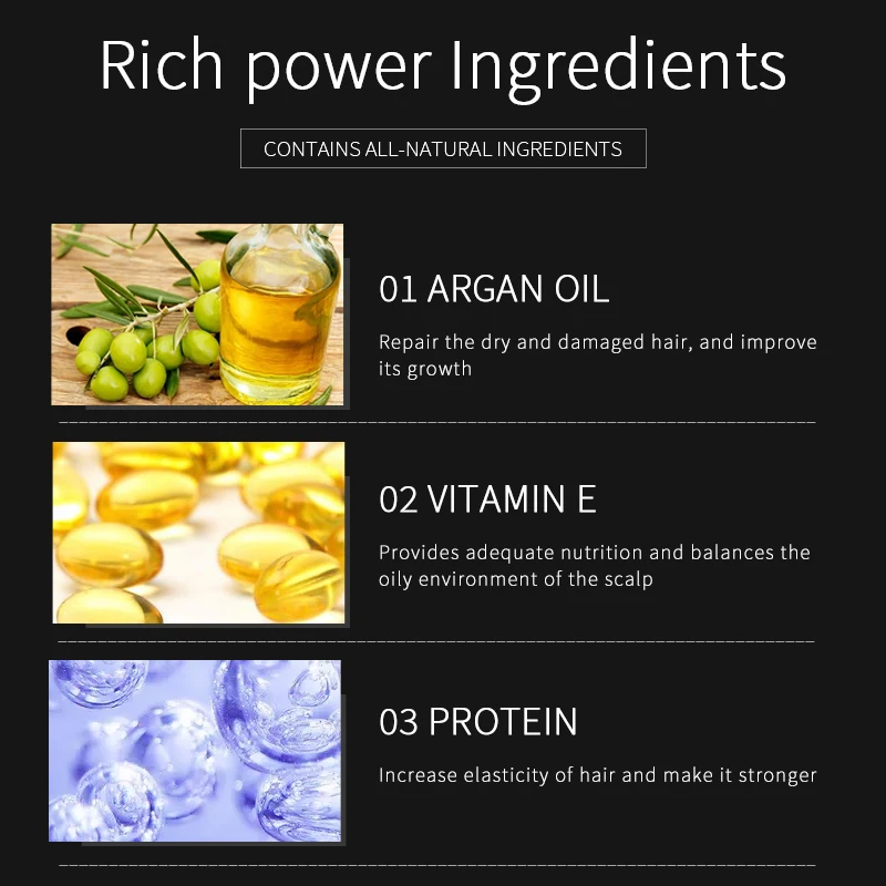 Custom Leave In Conditioner African Hair Products 268Ml Coconut Oil Shampoo And Conditioner Set Private Label