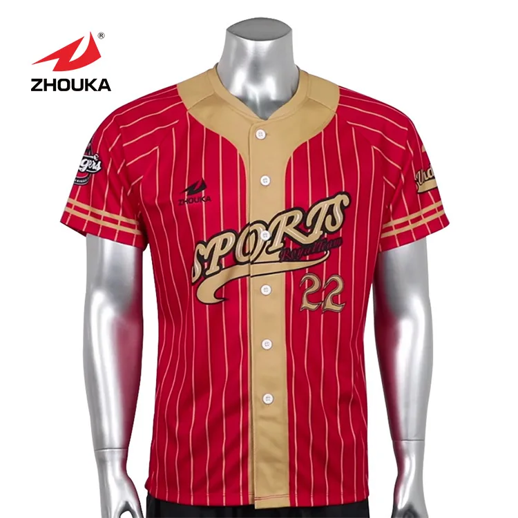 V Neck Breathable Sublimation Print Casual Baseball Uniforms Designs Baby  Yellow Baseball Jersey - China Baseball Jersey and Baseball Uniform price