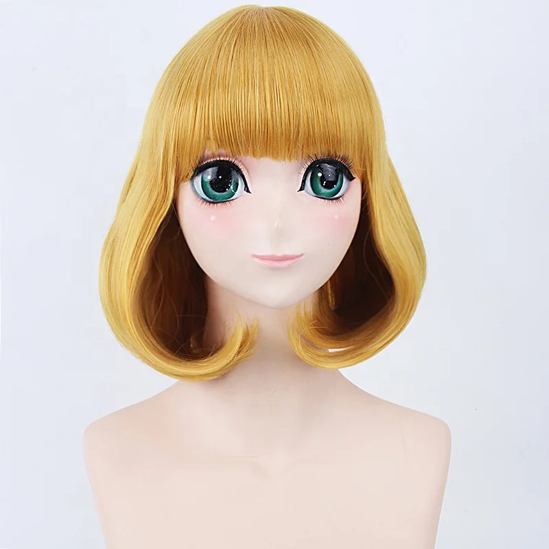 アニメ漫画のキャラクター女の子と女性のコスプレウィッグのための黄色いウィッグの髪 Buy コスプレウィッグ コスプレかつらアニメ コスプレとかつら Product On Alibaba Com