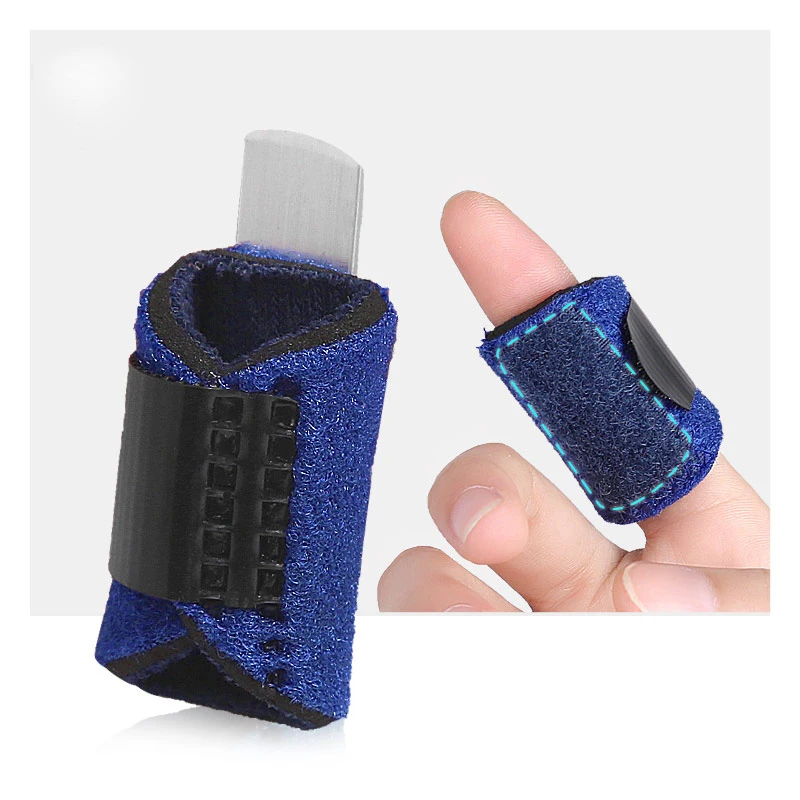 EM015 Sports Finger Joint Protector Breathable Bandage Equipment with Cover for Physical Therapy