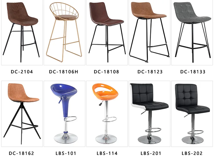 Free Sample Bar Furniture Rattan High Barstools Kitchen Modern Tabouret De Stools Bar Chairs