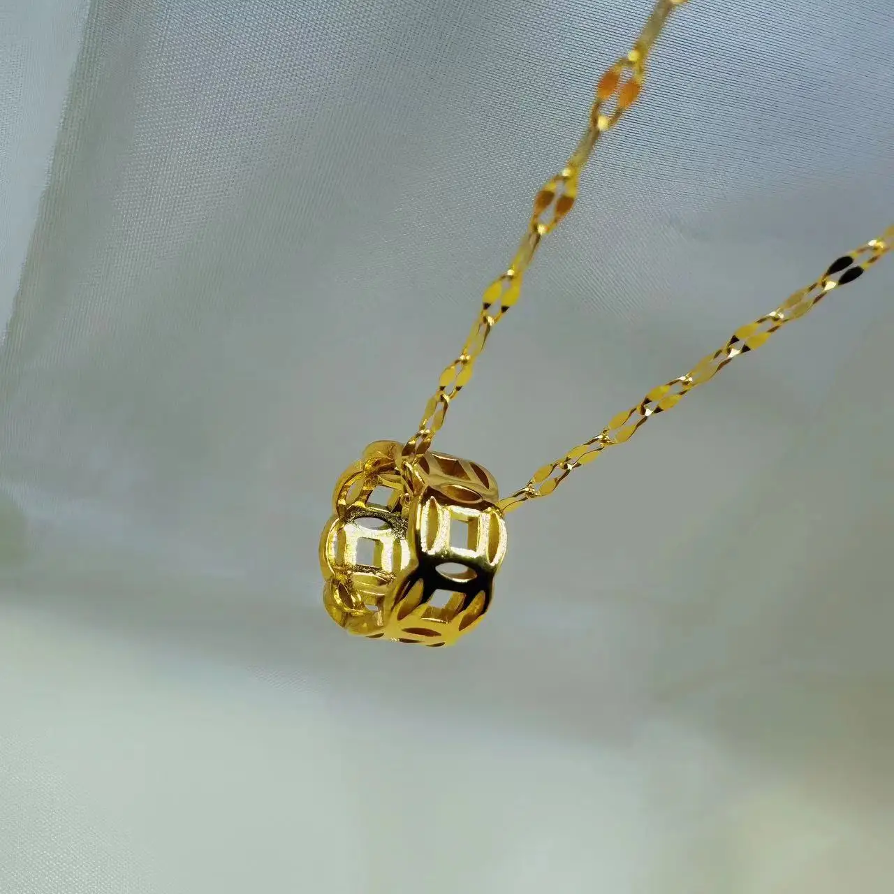 Money Catcher Pendant Top 18金 マネーペンダント