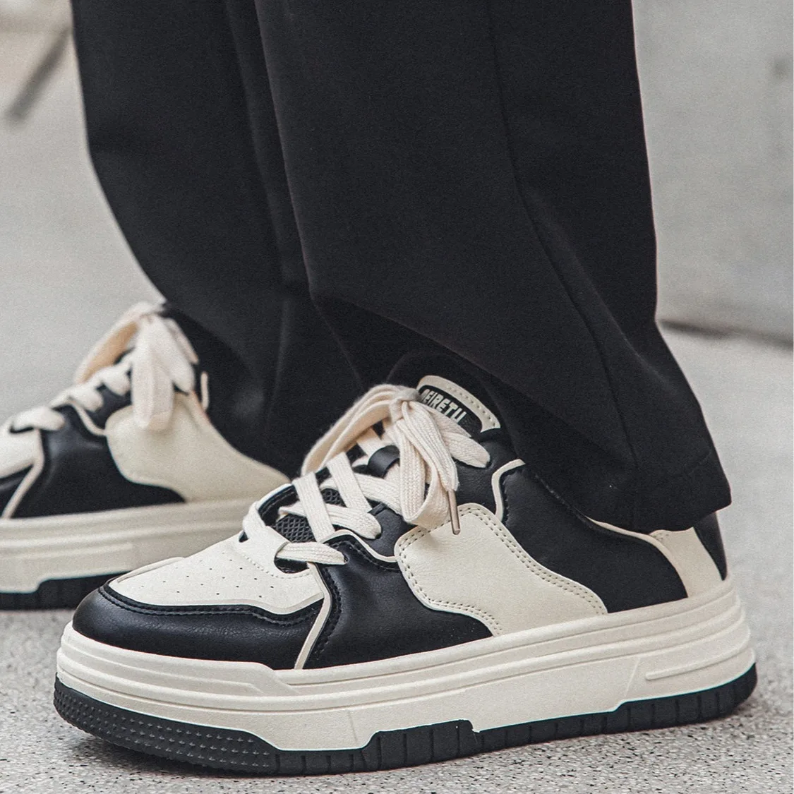 Men's Shoes 2024 New Breathable Shoes Sneakers With Platform Soles