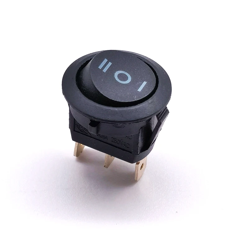 Best Sellers Round Hole Rocker Switch Round Rocker Toggle Switch Shell Housing 12v Led