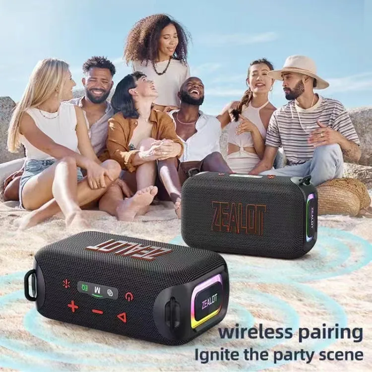 Zealot S85 Wireless Outdoor Speaker - 50W High Volume