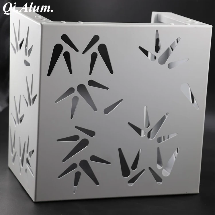 Aluminum panel welded progress air conditioner covers made in China
