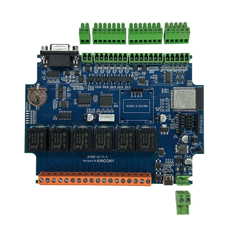 6ch Relay ESP32-S3 6 Channel Relay Module KC868-A6V3 - Wi-Fi Smart Switch for ...