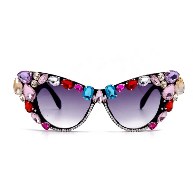 Wholesale Fashion Vintage Baroque Diamond Pearl Cat Eye  display picture 1