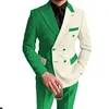 White green