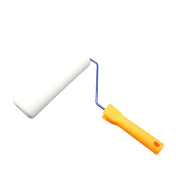 Plastic Sponge Roller Brush 4-inch High-density Industrial OEM for Latex and Oil-based Paint