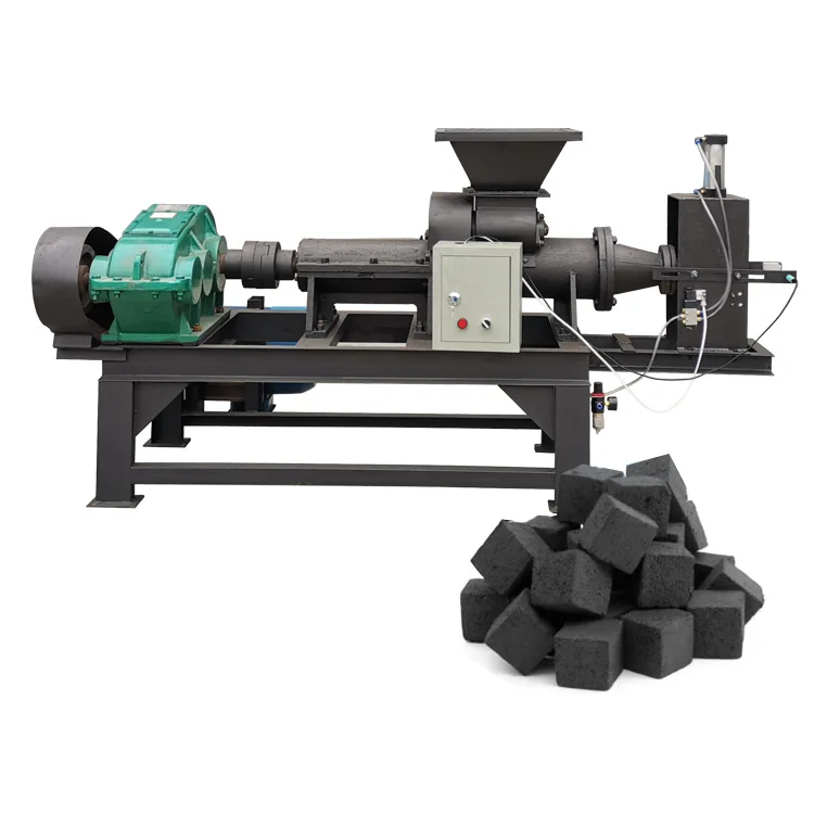 High-efficiency Carbon Powder Briquetting Machine Producing Arabic Shisha Charcoal Output of 1-5 Tons Per Day