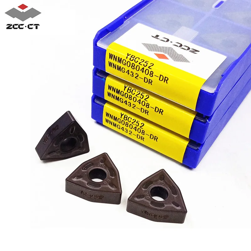 ZCC-CT数控车床车刀WNMG系列硬质合金钢件加工刀片可定制来样定做