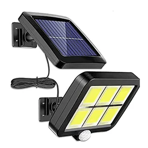 Vertak 6500K Led Outdoor Solar Lamps Waterproof IP65 Outdoor Led Solar Lamp With Motion Sensor