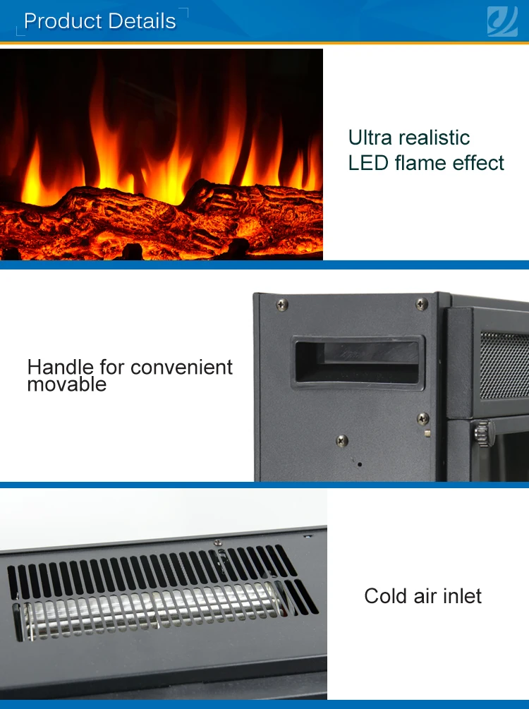 Electric Fireplace, 26-Inch, 2000W - detail 10