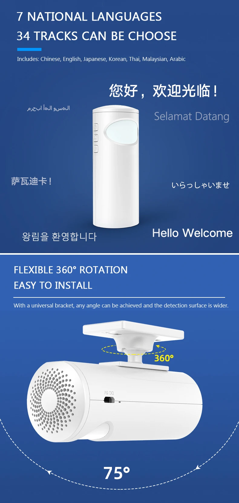 Best Price TUYA Smart PIR Infrared Anti-Theft Burglar wifi Welcome Multifunction Human Alarm Motion Sensor