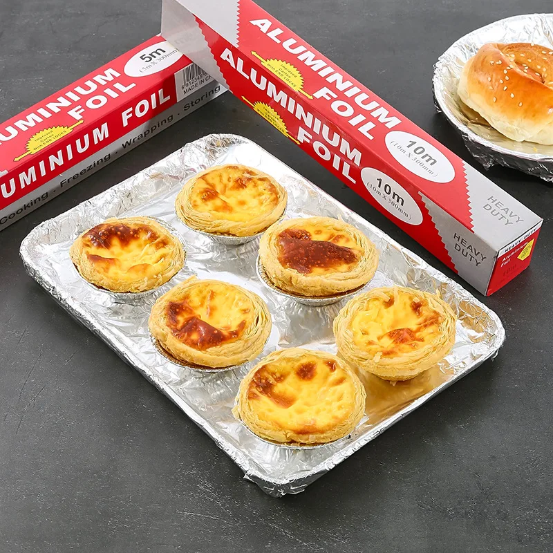 Hot Sale Household Kitchen Heavy-Duty Food Grade Aluminum Foil Paper Aluminum Roll