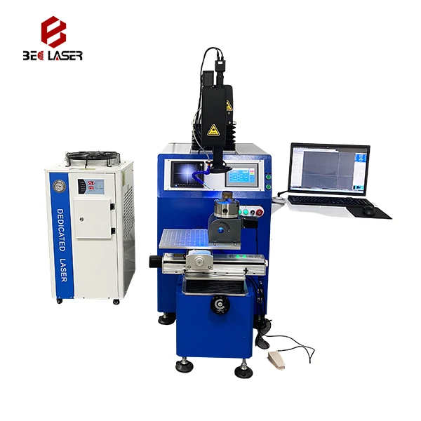YAG 4 Axis Automatic Laser Soldering Machine for Titanium Metal Laser Welding Machine